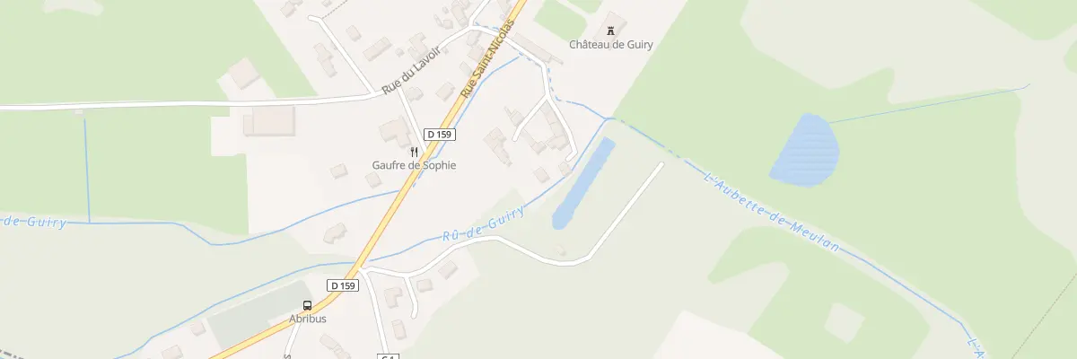 Plan du 6 Imp du Moulin à Guiry-en-Vexin