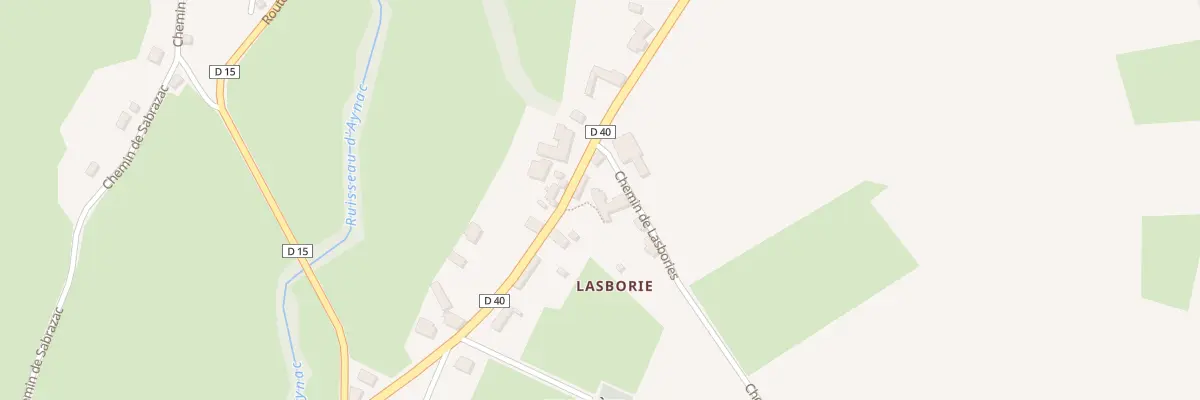 Plan du 5015 Lasbories à Rueyres