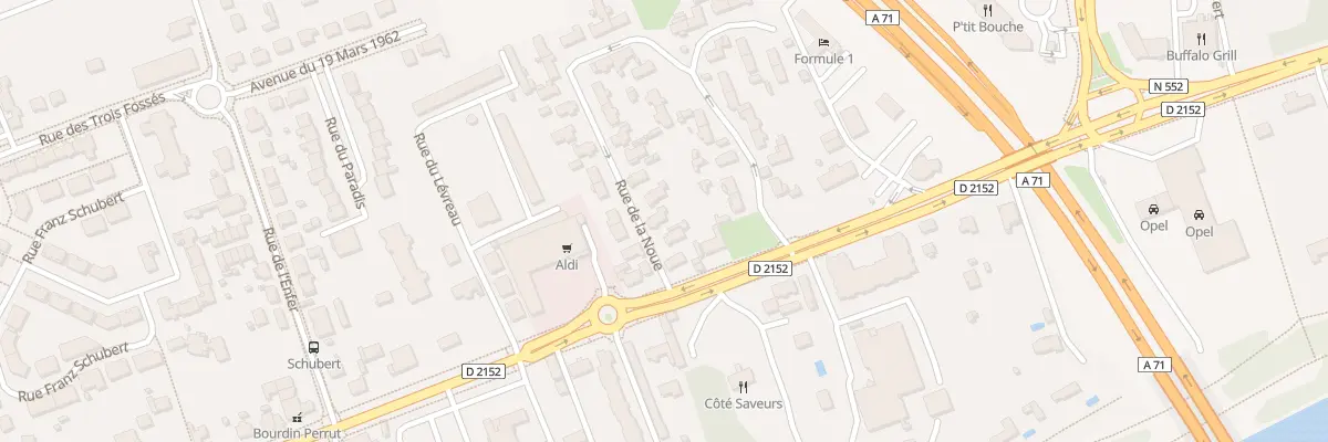 Plan du 6 Rue de la Noue à La Chapelle-Saint-Mesmin