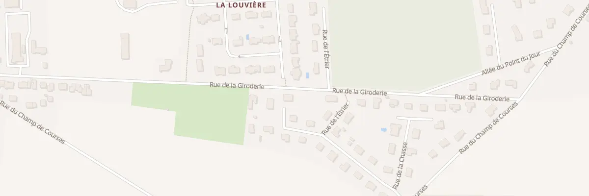 Plan du 14 Rue de la Mare aux Buis à Rambouillet