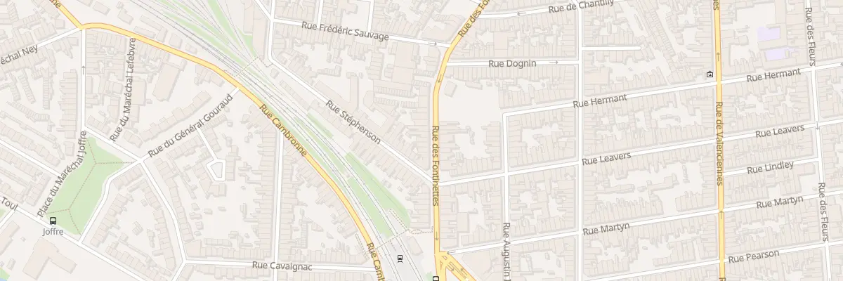Plan du 144 Rue des Fontinettes à Calais