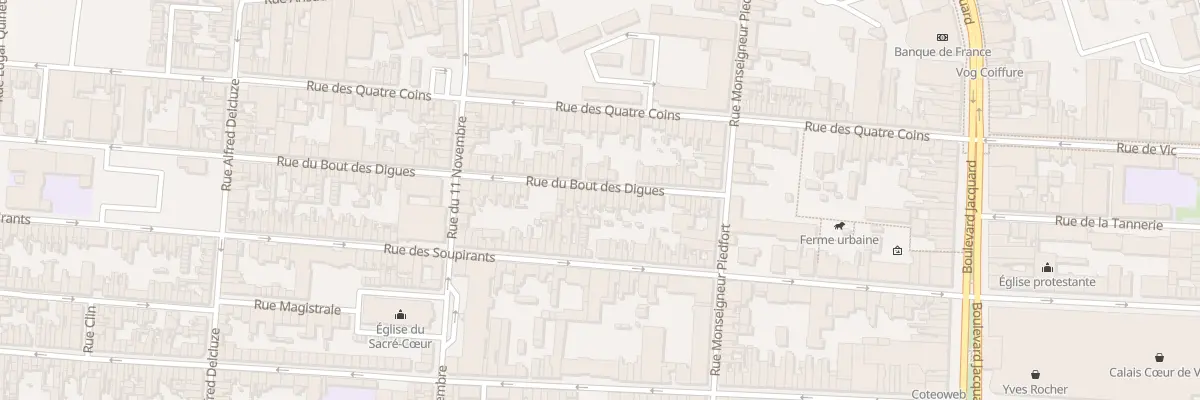 Plan du 37 Rue du Bout des Digues à Calais