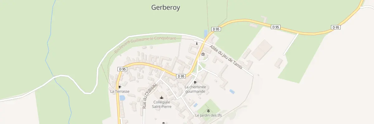 Plan du 3 Pl de la Hire et Xaintrailles à Gerberoy
