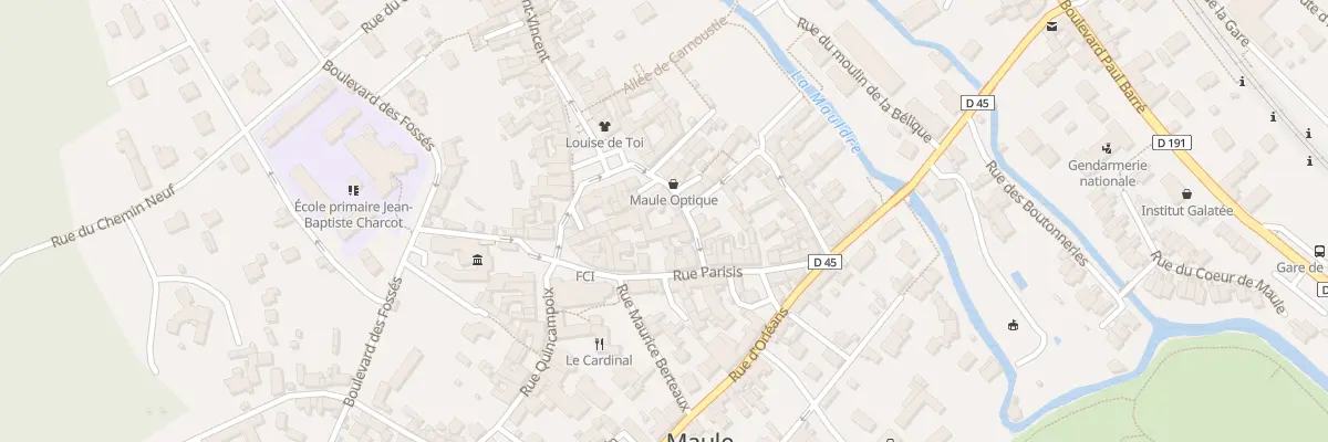 Plan du 7 Rue du Pressoir à Maule