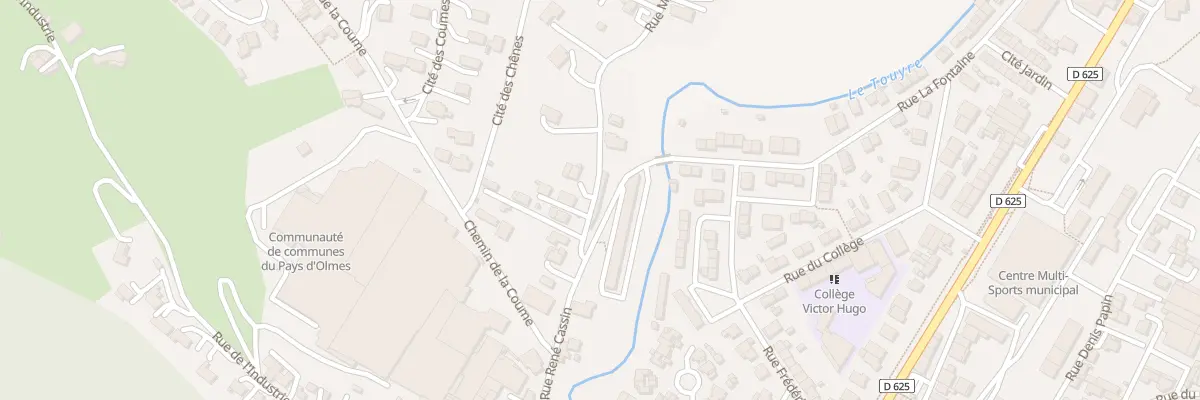 Plan du 57 Rue Frédéric Mistral à Lavelanet