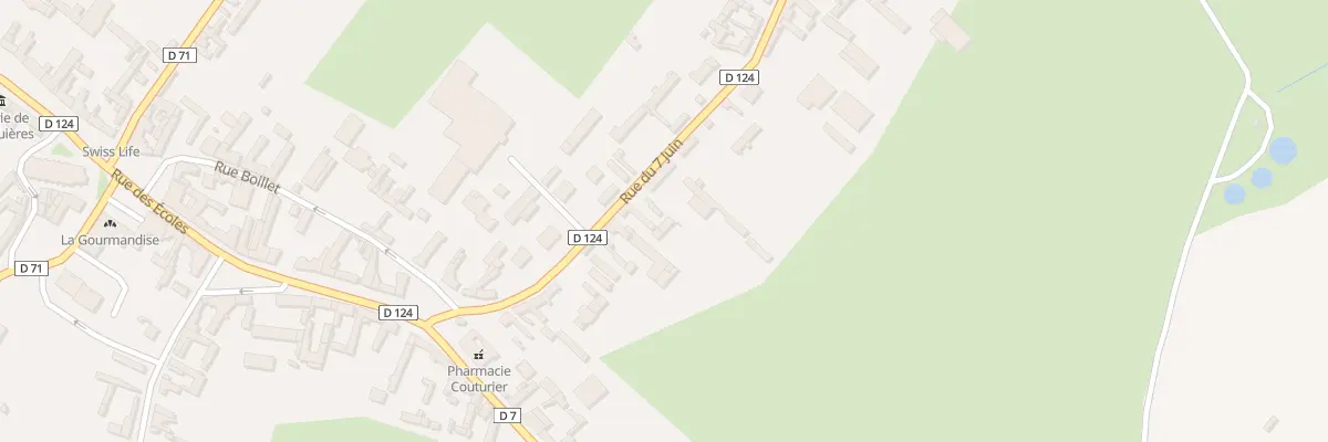 Plan du 21 Rue du Sept Juin à Feuquières