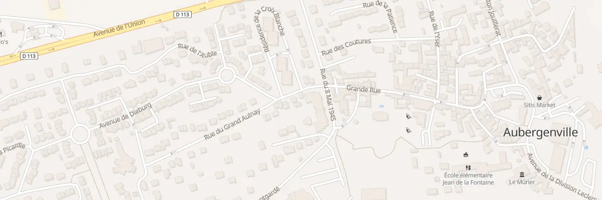 Plan du 37 Gr Grande Rue à Aubergenville