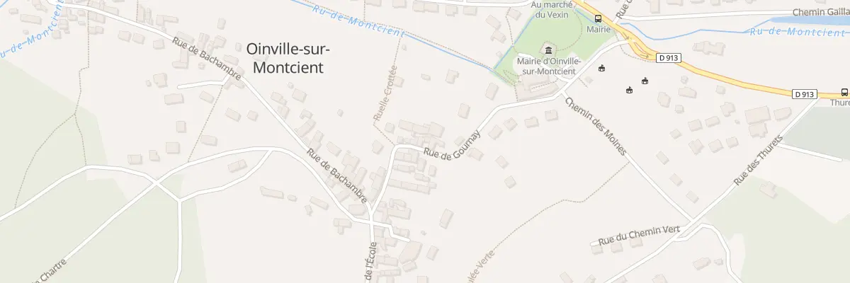 Plan du 15 Rue de Gournay à Oinville-sur-Montcient