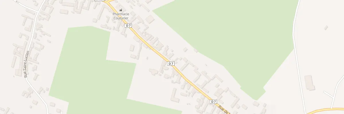 Plan du 28 Rue de la Maladrerie à Feuquières