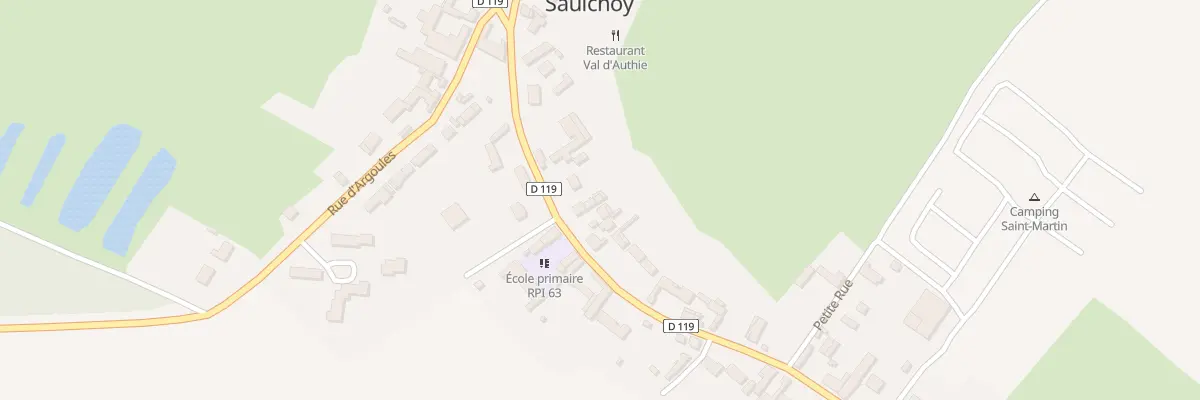 Plan du 167 Rue de Haut à Saulchoy