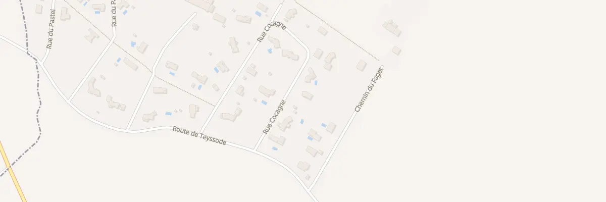 Plan du 23 Rue Cocagne à Massac-Séran