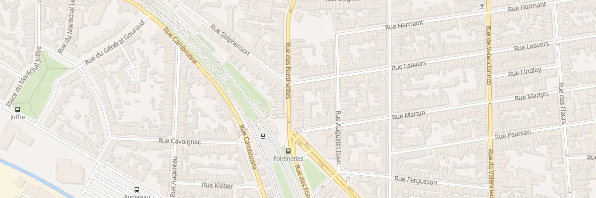 Plan du 153 Rue des Fontinettes à Calais