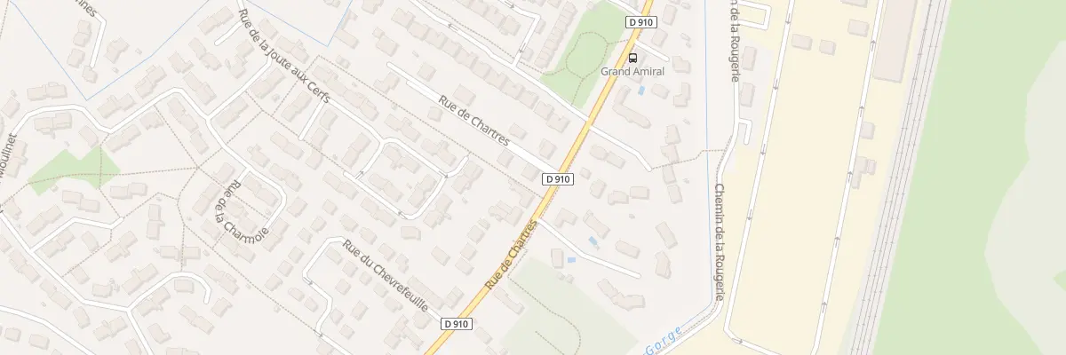 Plan du 74B Rue de Chartres au Perray-en-Yvelines