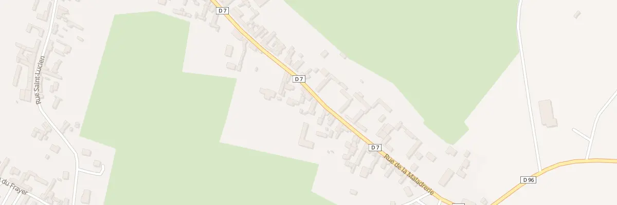 Plan du 27 Rue de la Maladrerie à Feuquières