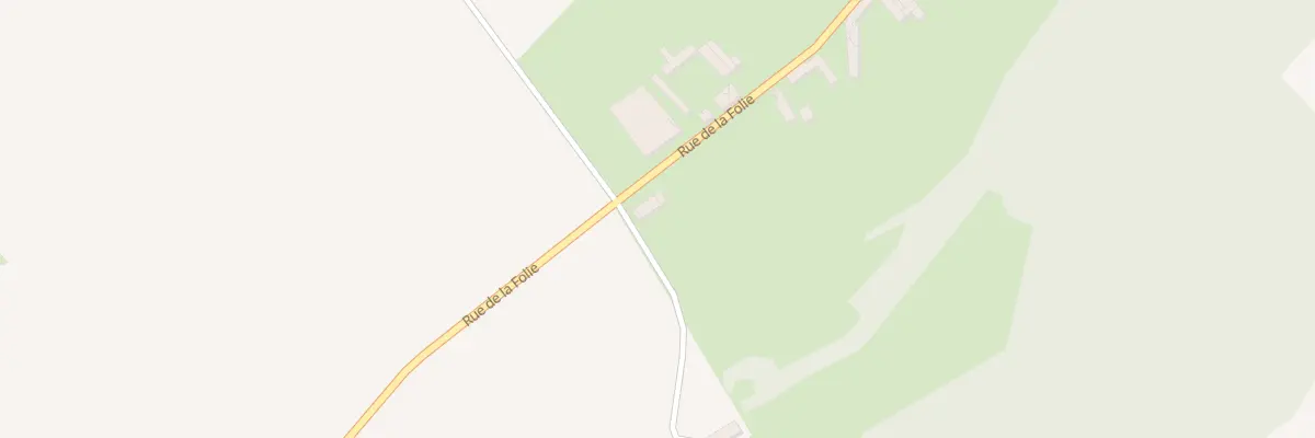 Plan du 270 Rue de la Folie à Bezinghem