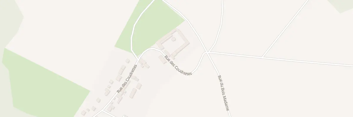 Plan du 2 Rue des Coudrettes à Hadancourt-le-Haut-Clocher