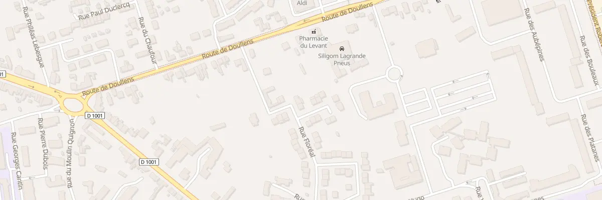Plan du 5 Rue Floréal à Abbeville