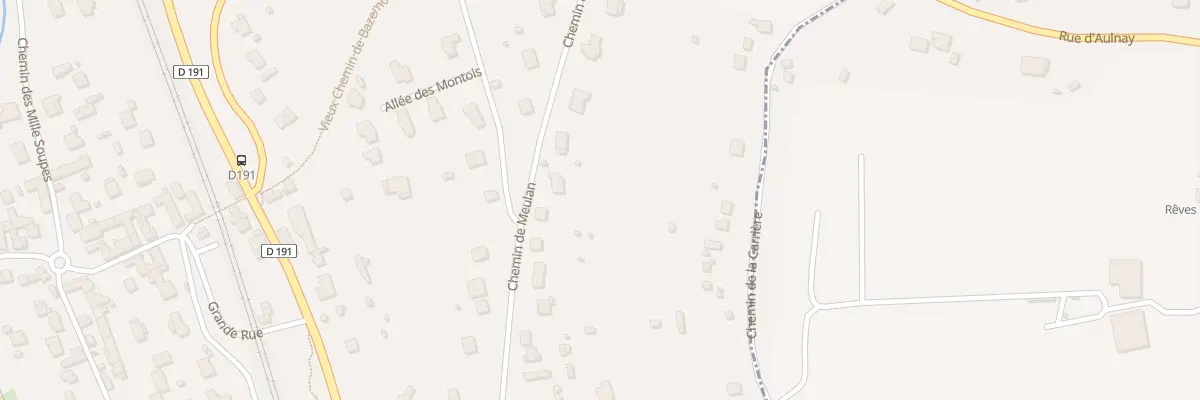 Plan du 7 Che de Meulan à Aulnay-sur-Mauldre