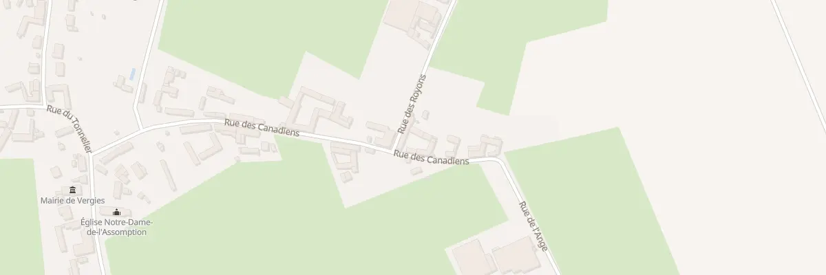 Plan du 359 Rue des Canadiens à Vergies
