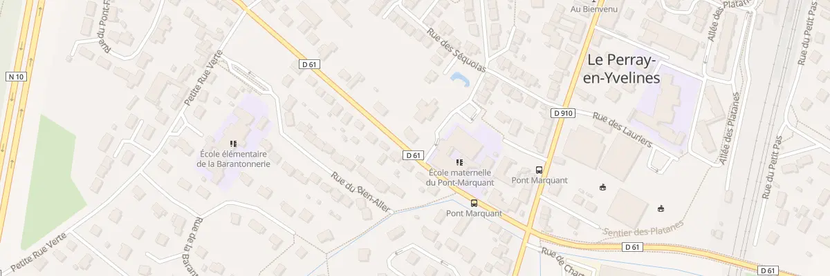Plan du 10 Rue du Pont Marquant au Perray-en-Yvelines
