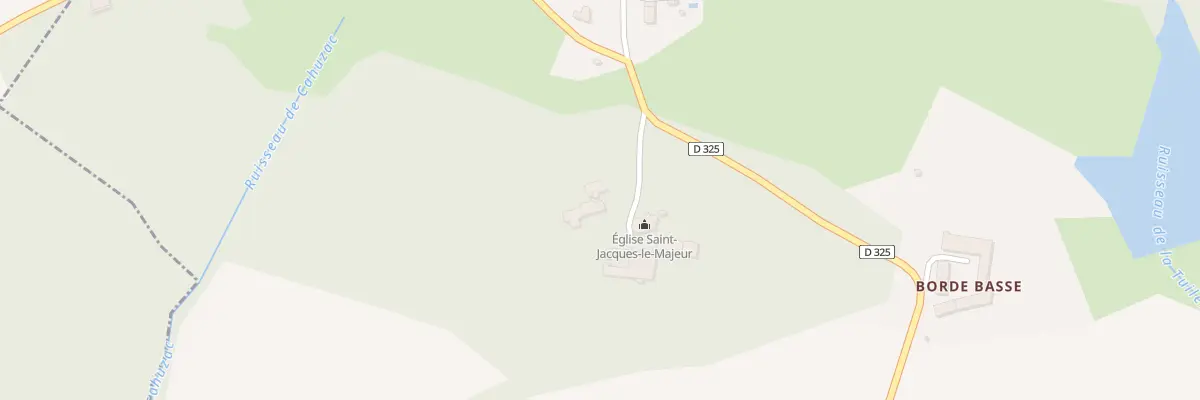 Plan du 16 Au Château à Cahuzac