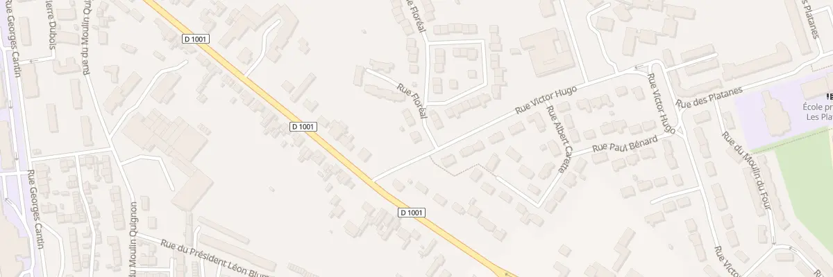 Plan du 56 Rue Floréal à Abbeville