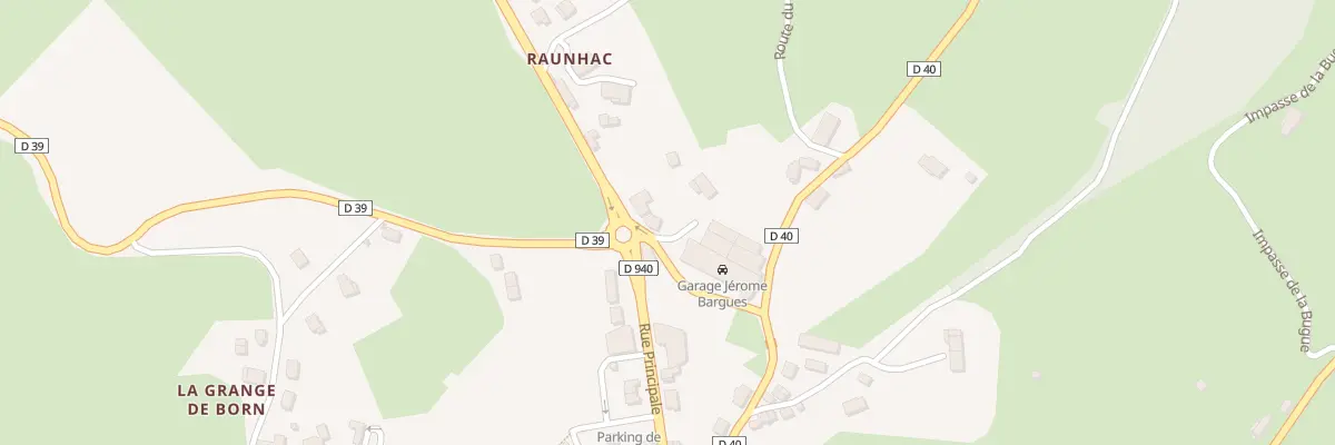Plan du 15 Rte de Saint Jean Lagineste à Aynac