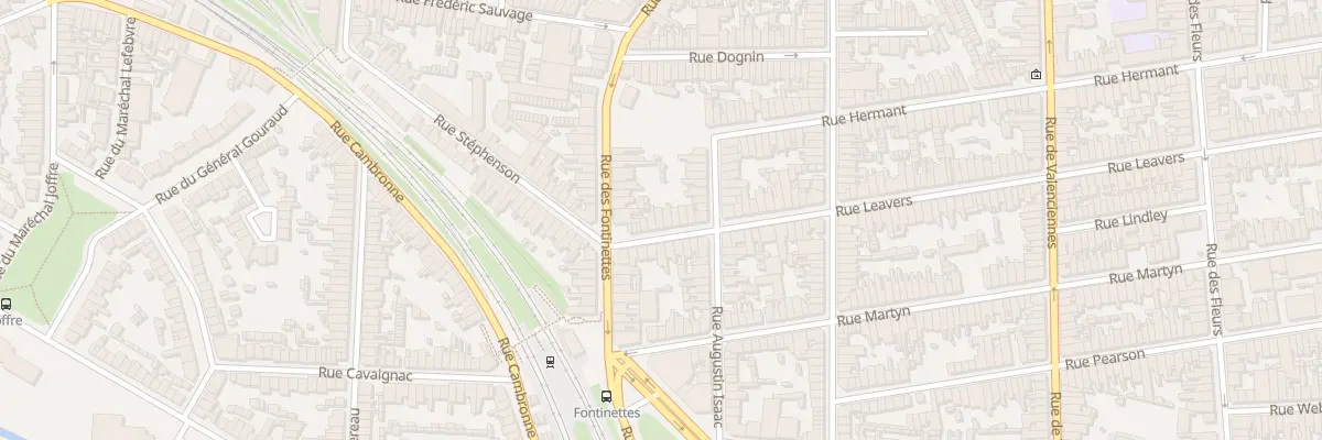 Plan du 9 Rue Leavers à Calais