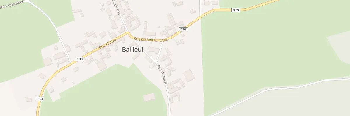 Plan du 3 Rue de Haut à Bailleul