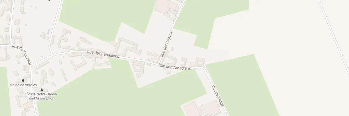 Plan du 5021 Le Village à Vergies