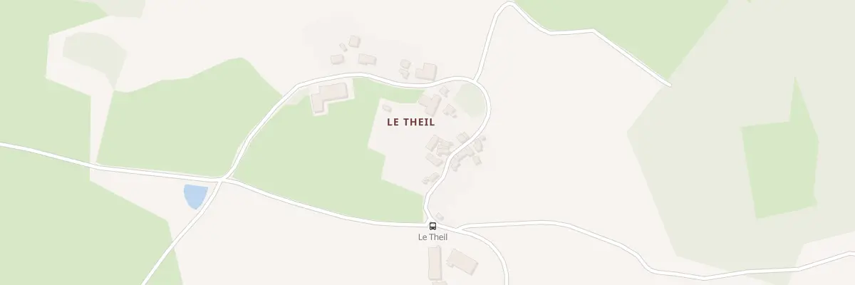 Plan du 5 Le Theil à Anzême