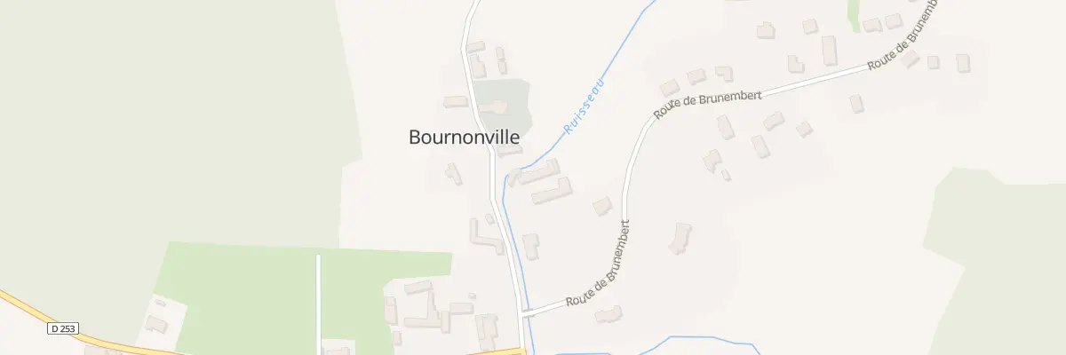 Plan du 8 Rue de l’Eglise à Bournonville