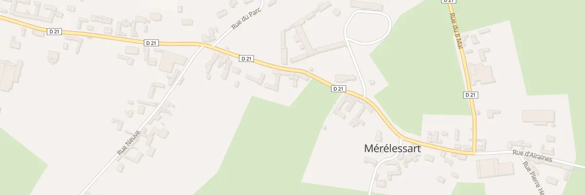 Plan du 195 Rue Capitaine Guy de Bonnault à Mérélessart