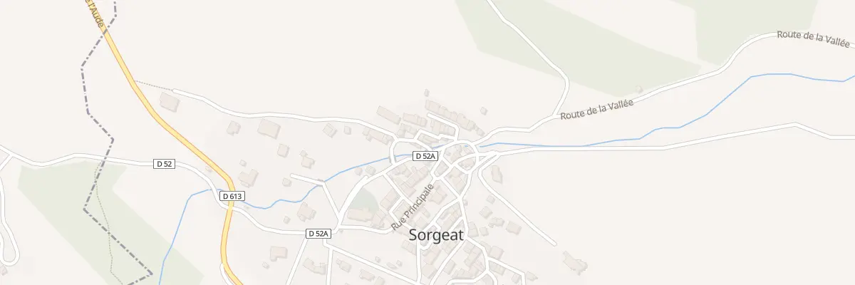 Plan du 106 Rue du Pla à Sorgeat