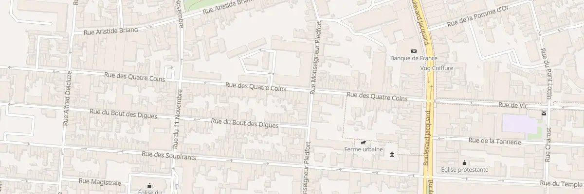 Plan du 49 Rue des Quatre Coins à Calais
