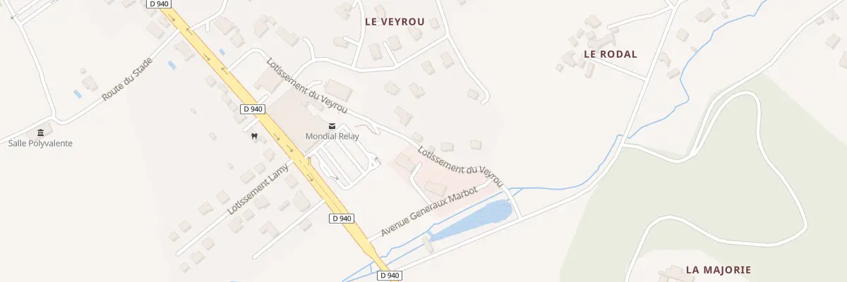 Plan du 5073 Le Veyrou à Altillac