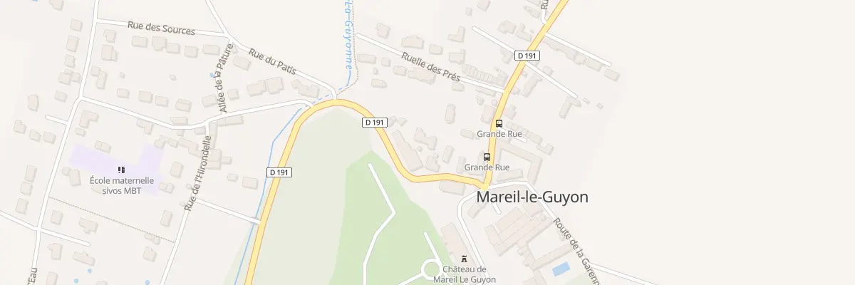 Plan du 46 Gr Grande Rue à Mareil-le-Guyon