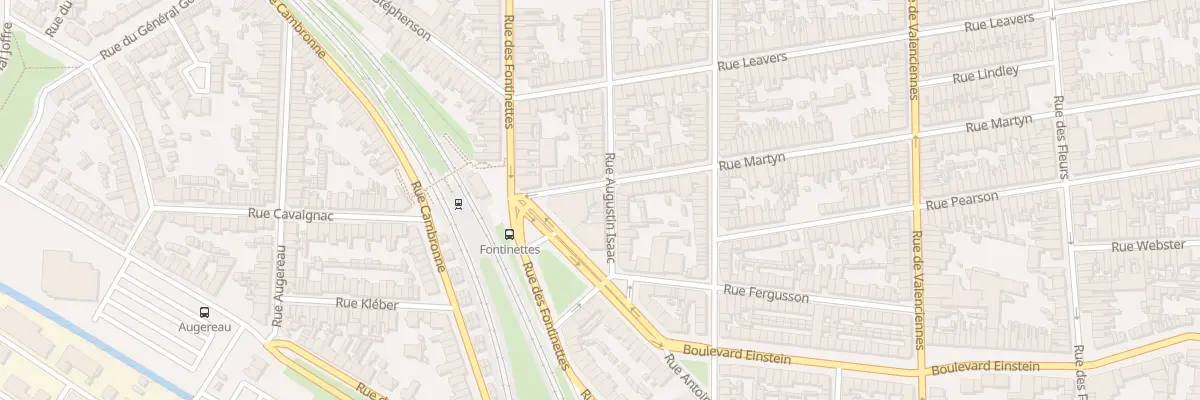 Plan du 14 Rue Martyn à Calais
