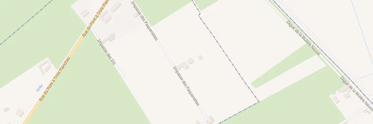 Plan du 253 Imp des Paquerettes à Fréthun