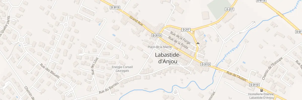 Plan du 6 Pl de la Mairie à Labastide-d’Anjou