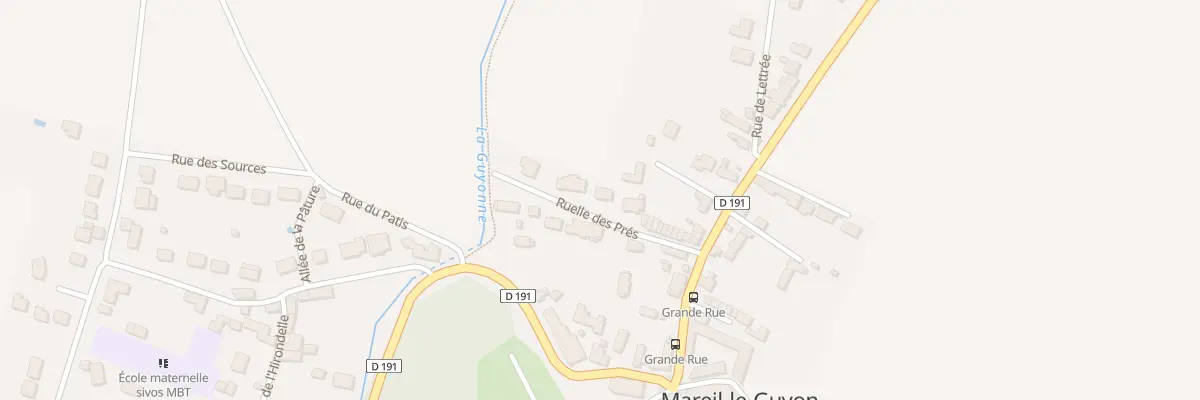Plan du 4 Rle des Prés à Mareil-le-Guyon
