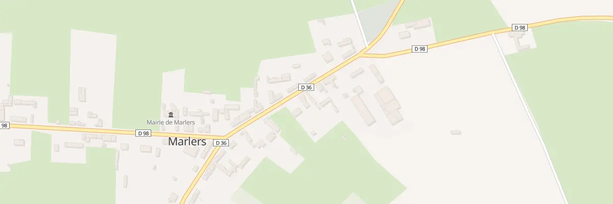 Plan du 13 Rue de la Croix à Marlers