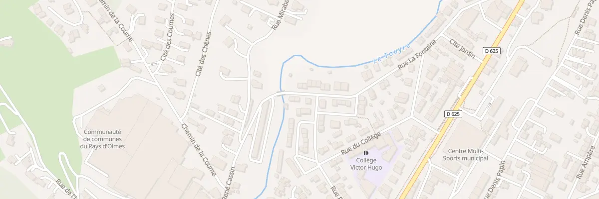 Plan du 53 Rue Frédéric Mistral à Lavelanet