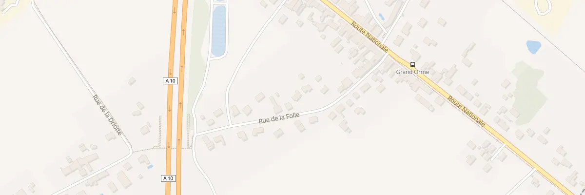 Plan du 115 Rue de la Folie à Ingré