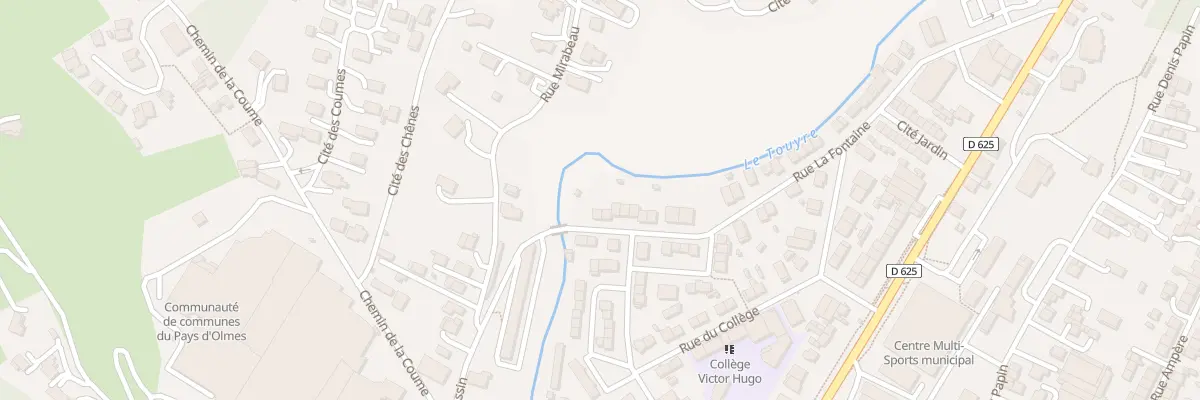 Plan du 34 Rue Frédéric Mistral à Lavelanet