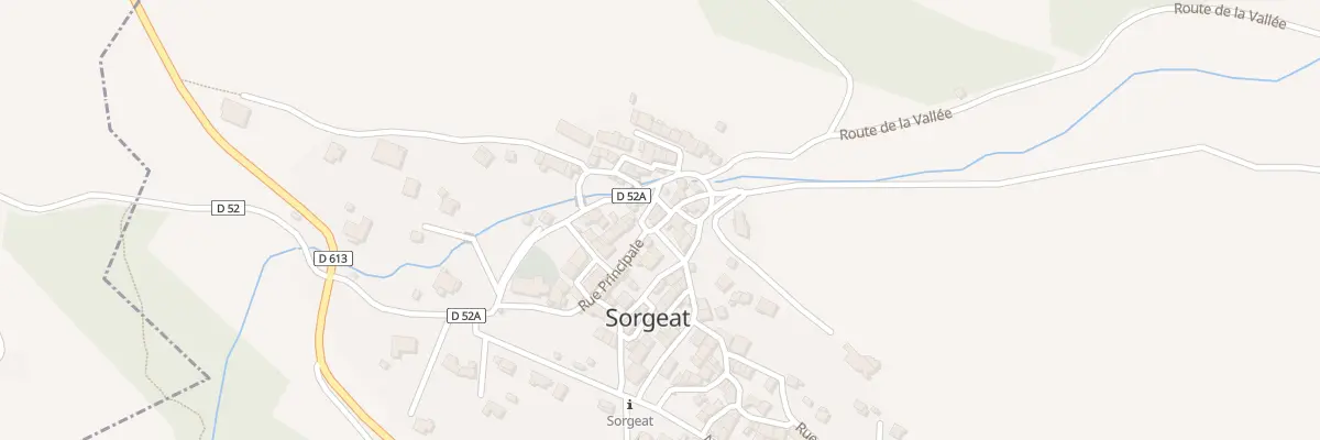 Plan du 67 Rue du Rictou à Sorgeat