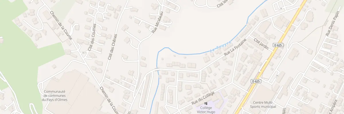 Plan du 32 Rue Frédéric Mistral à Lavelanet