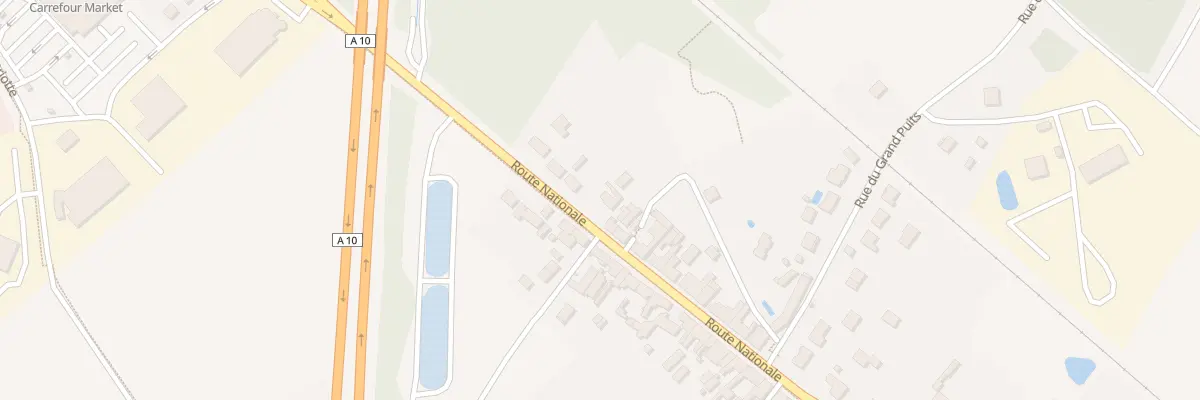 Plan du 58 Rte Nationale à Ingré