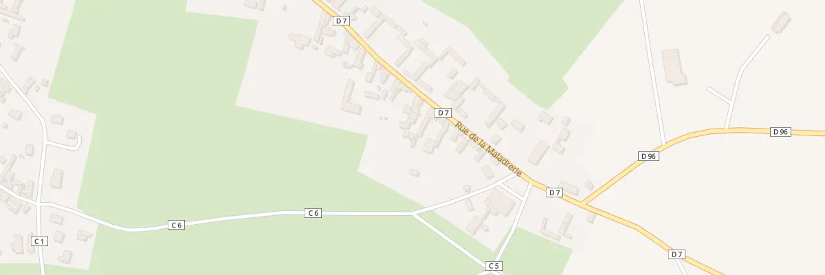 Plan du 47 Rue de la Maladrerie à Feuquières
