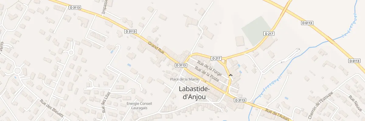 Plan du 26 Gr Grand Rue à Labastide-d’Anjou